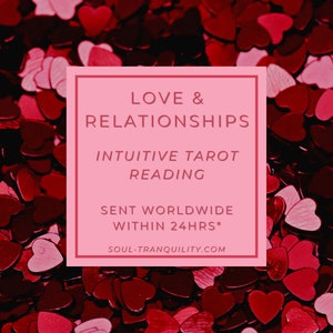 Love Tarot Reading - Lezen over liefde en relaties met intuïtief geleide tarot - Love Tarot, geleverd binnen 24 uur