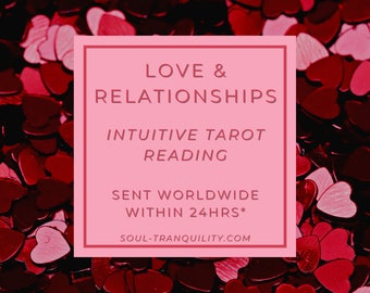 Lecture intuitive du tarot d'amour : conseils relationnels
