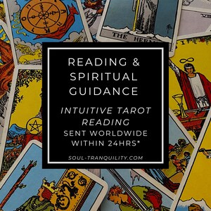 Intuïtieve tarotlegging en begeleiding - 12 kaarten uit het verleden, het heden en de toekomst - geleverd binnen 24 uur*