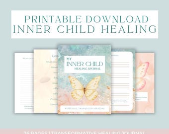 Inner Child Healing Journal: Guided Self-Discovery (PDF Download)