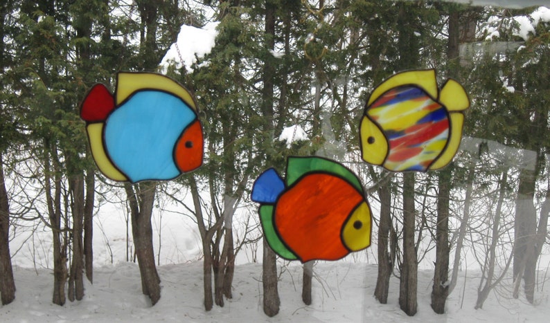 Stained Glass Fish # 13