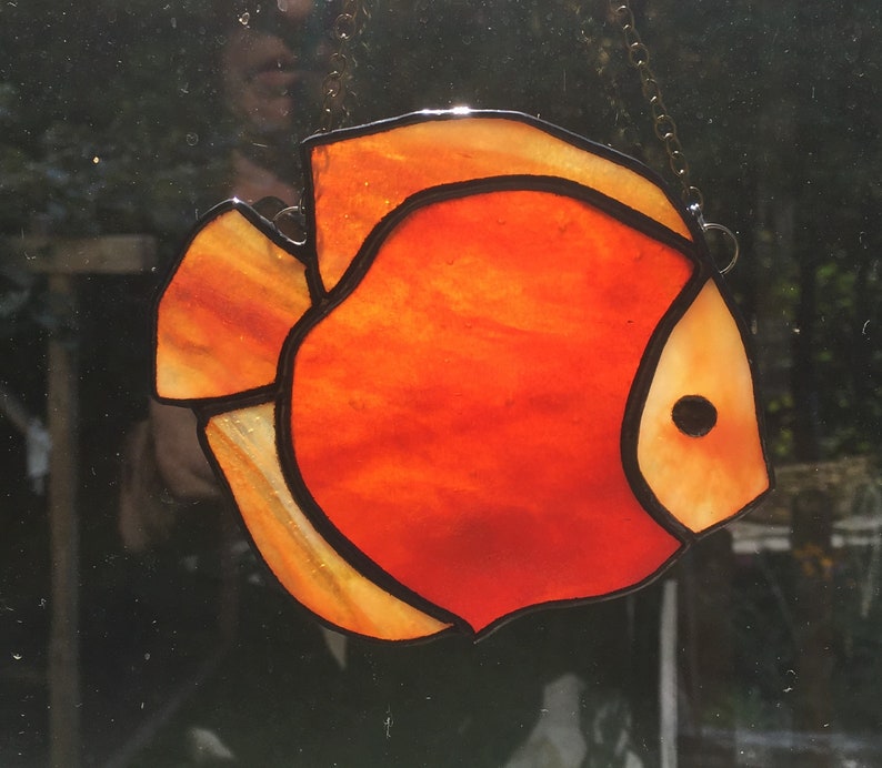 Stained Glass Fish # 13