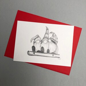 Postkarte, Motiv "Wichtel 1"
