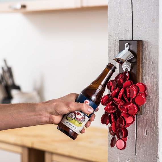 Wall Mount Bottle Opener Magnet 