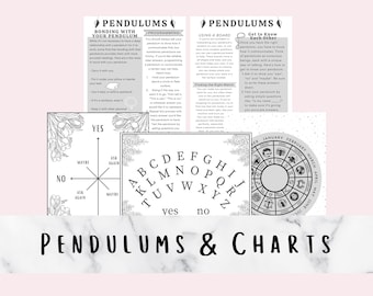 pendulum chart etsy