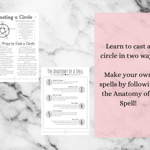 Spell Basics, Spells and Charms Printable Grimoire Pages - Etsy