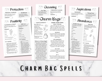 Charm Bags Digital Grimoire Pages