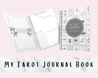 My Tarot Journal, Printed Physical Notebook