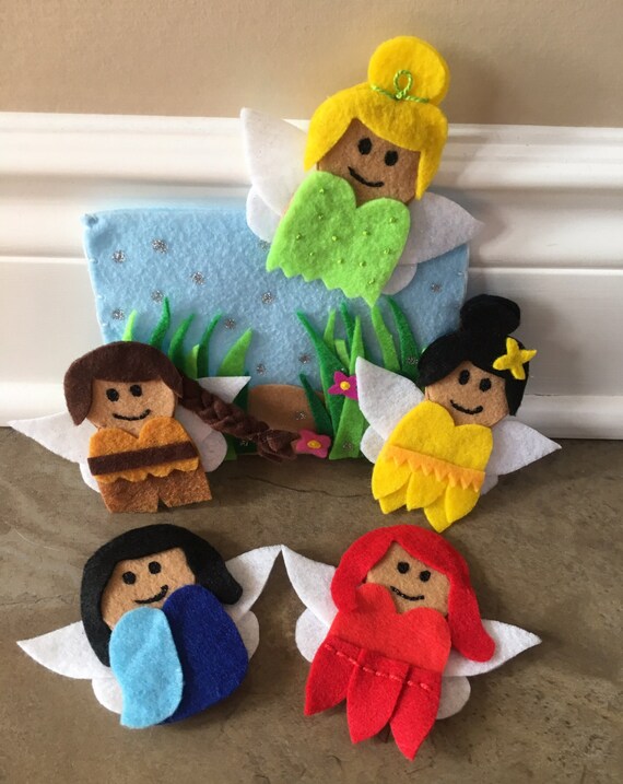 fairy finger puppets