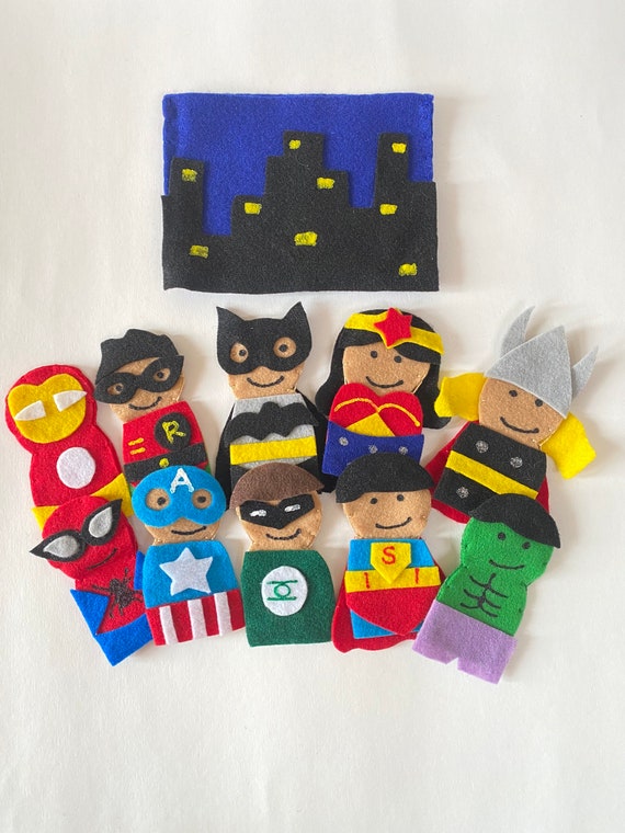 avengers finger puppets