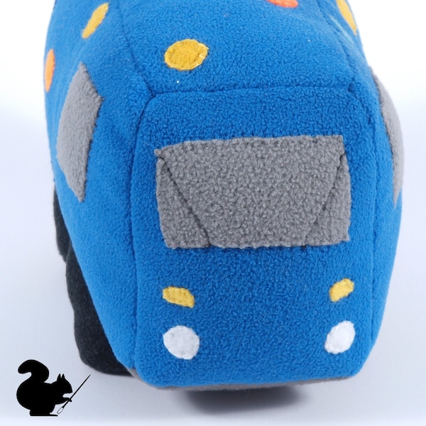 Voiture peluche, voiture souple, fourgonnette