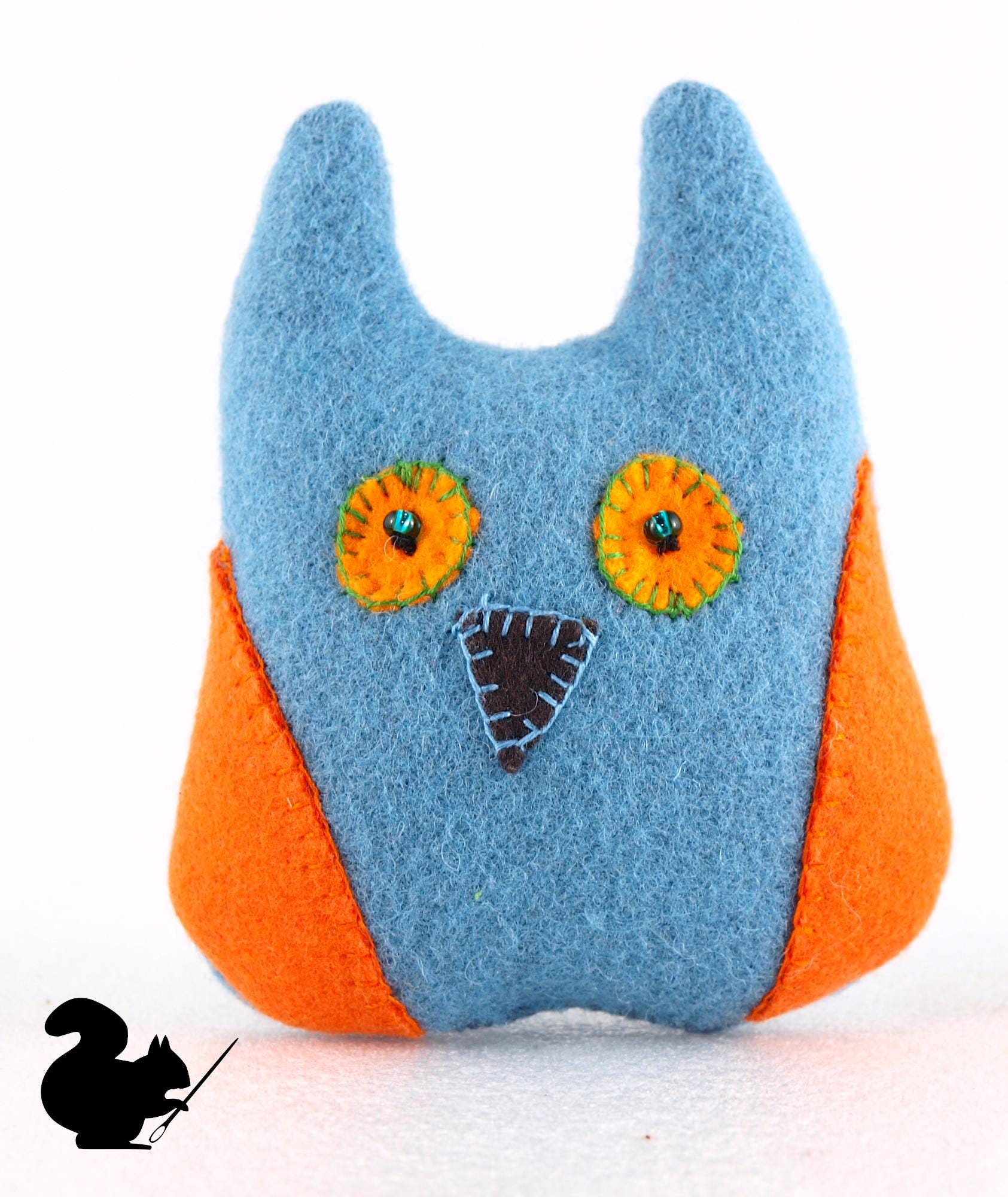 Little owl, sweet owl, plush owl, stuffed animals, felt animals, plushed funny olw, plushed olw