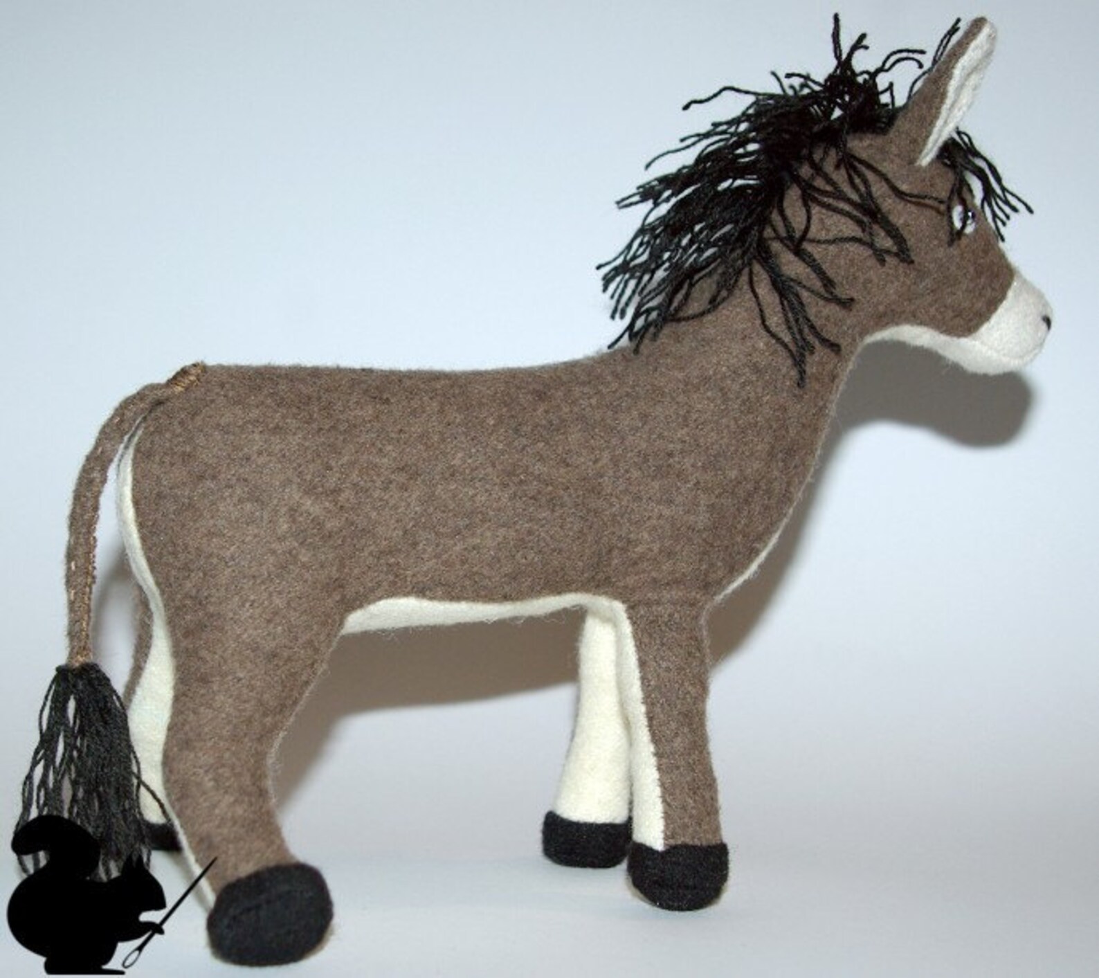 Stubborn Plushy Donkey, Plushed Donkey, Donkey Toys, Stuffed Donkey