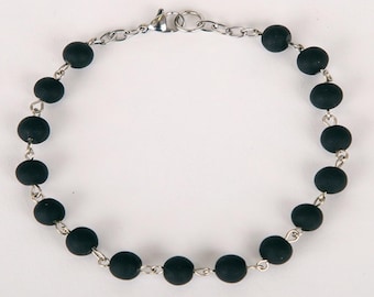 Handmade Flower Petal Beaded Bracelet – Keepsake Memorial Jewelry