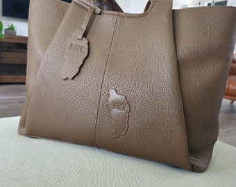 Born Dominica 100% Vegan Leather Women's  Tote Bag with Born Hang Tag