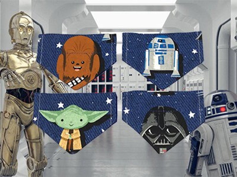 Star Wars Yoda Chewbacca Vader R2D2 Sci-fi Disney image 1