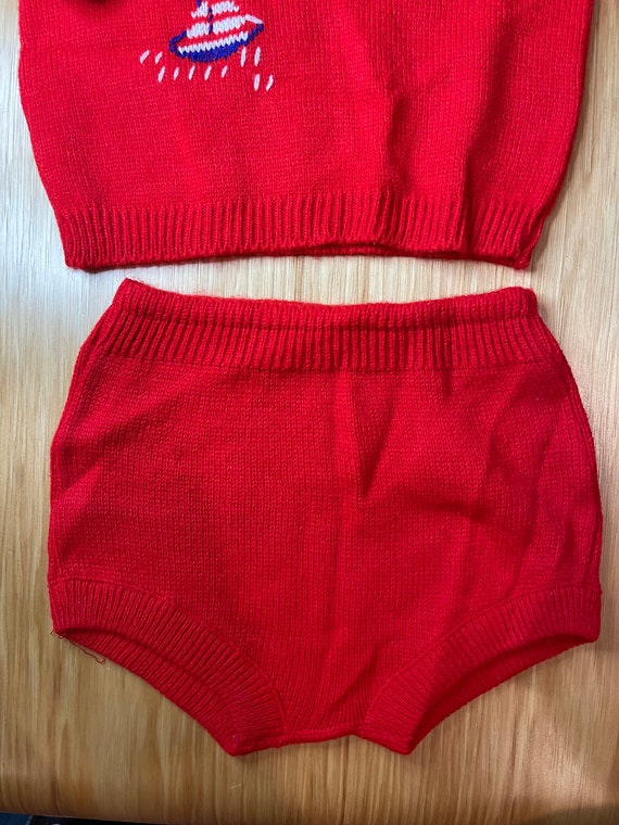 2 Piece Red Knitwear - image 4