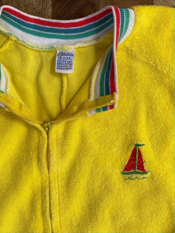 Vintage Terry Cloth Onesie - image 4