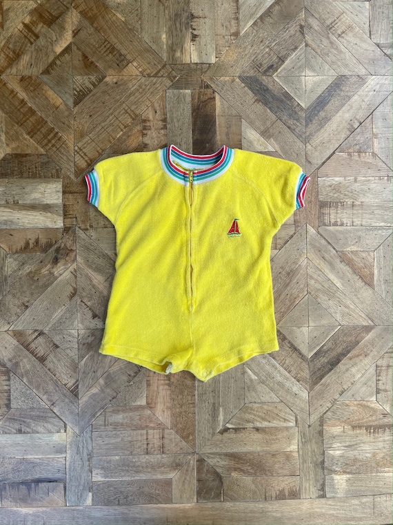 Vintage Terry Cloth Onesie - image 1