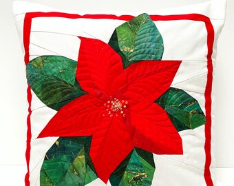 Kerst patchwork kussenhoes – Kerstster
