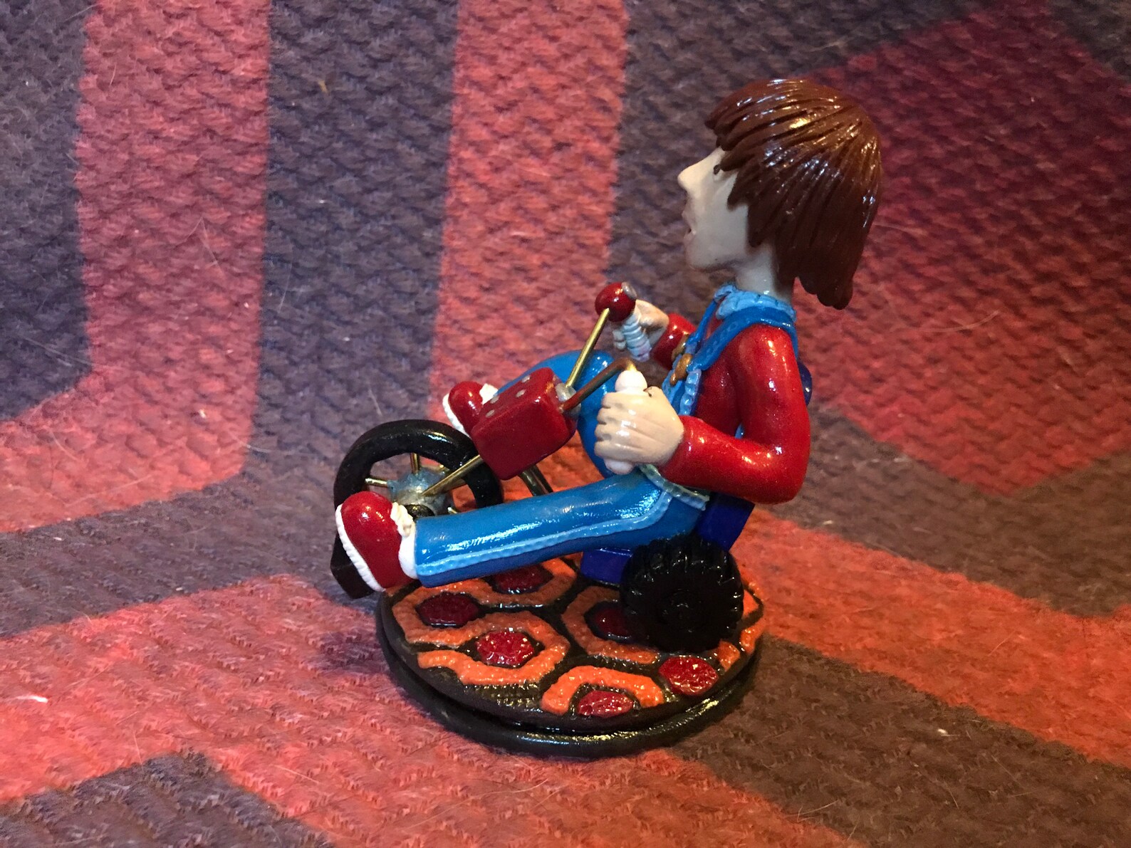 The Shining Danny Torrence on Tricycle Escultura hecha a Etsy México