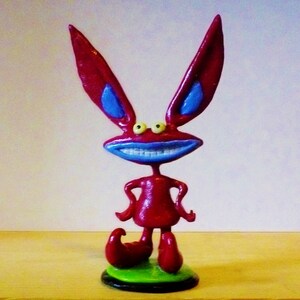 Ickis - Unofficial Hand-Made Sculpture