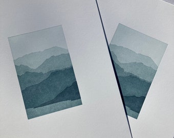 Mountains Print