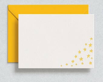 Stars // Letterpress Stationery Set