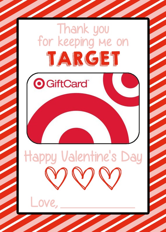 Lecturers Valentines Working day Printable Reward Card Holder for Concentration Present Card 5x7 picture regarding Printable Target Gift Card referred to as Instructors Valentines Working day Printable Reward Card Holder for Emphasis Present Card 5x7