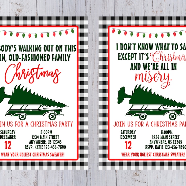 Christmas Vacation Etsy