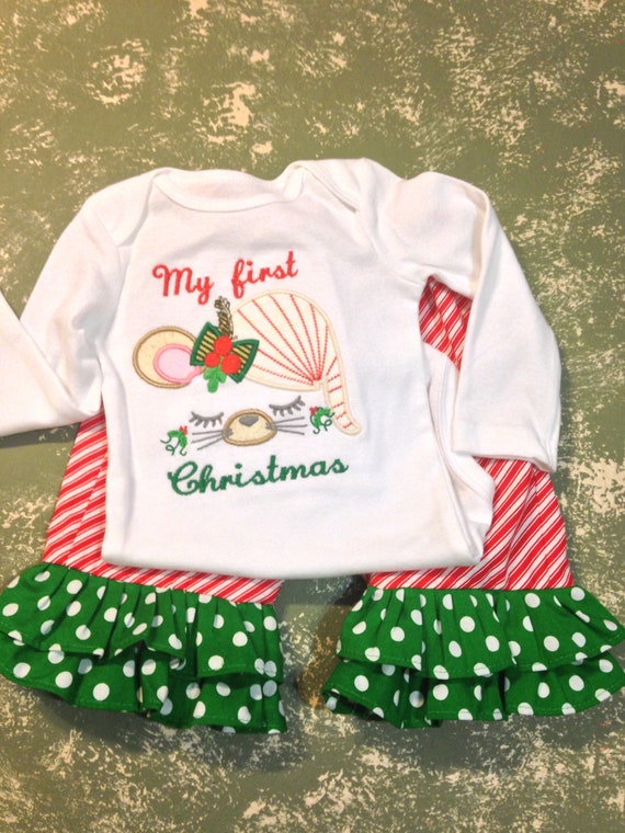 my first christmas clothes