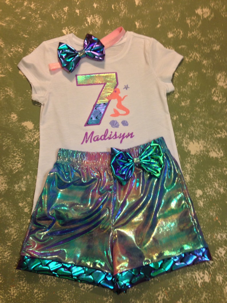 mermaid birthday outfit