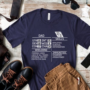 DND Dad Shirt Dungeons and Dragon's Gift Funny - Etsy