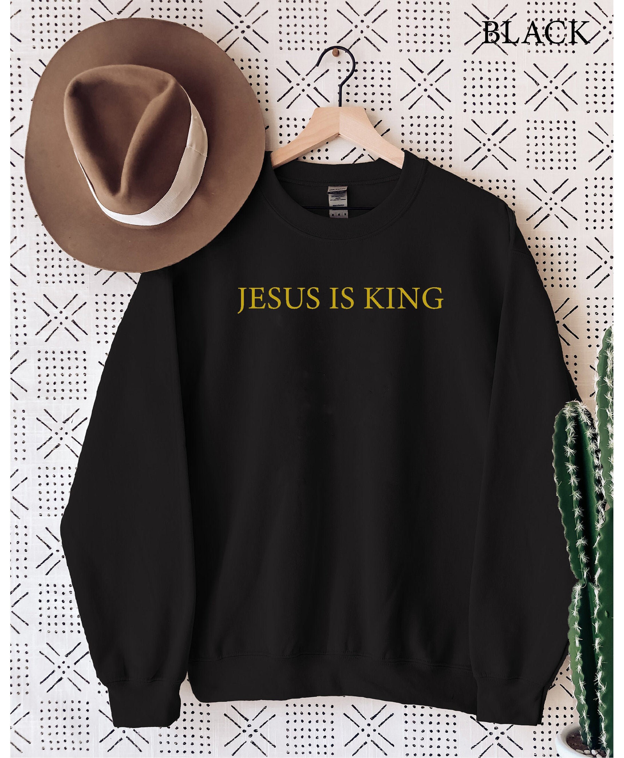 Kanye West Jesus is King Sweatshirt Unisex Mens Womens USA | Etsy