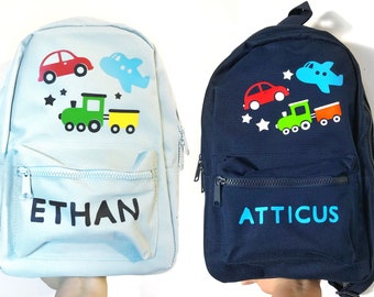 personalised daycare backpack