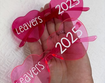 Personalised Heart Sunglasses | Custom Party Favors