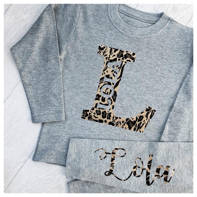 Matching PERSONALISED TSHIRT & LEGGING Set for Toddler Etsy