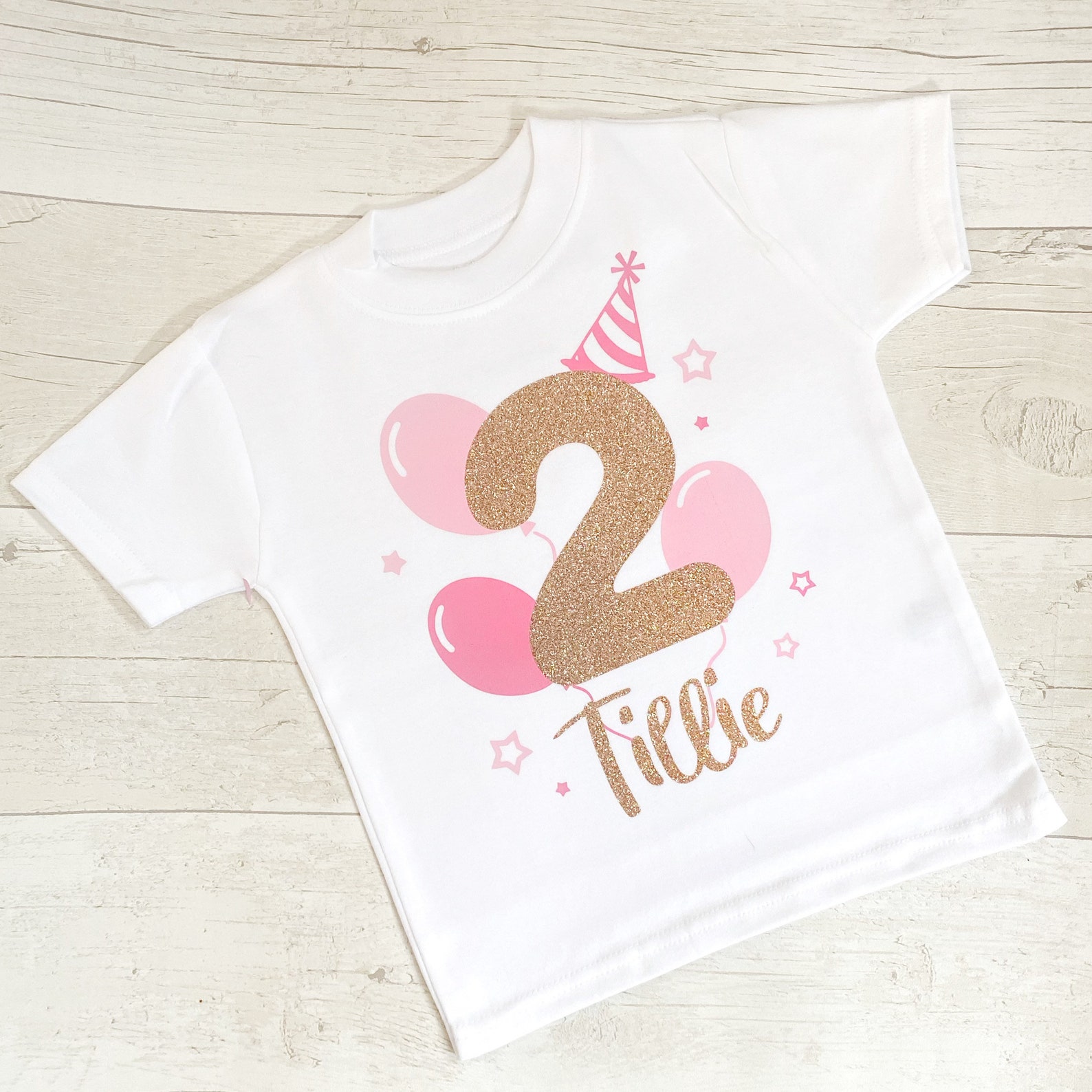 Personalised Pastel Party Confetti Tshirt Complete With Etsy