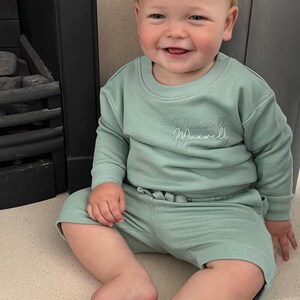 Matching sweatshirt and shorts sale