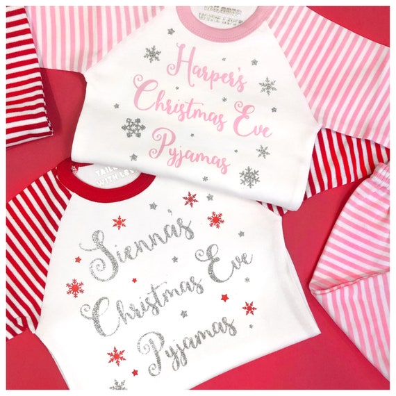 personalised christmas pjs