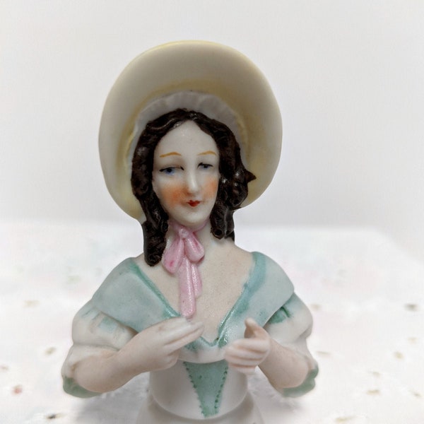 Antique Half Doll Etsy