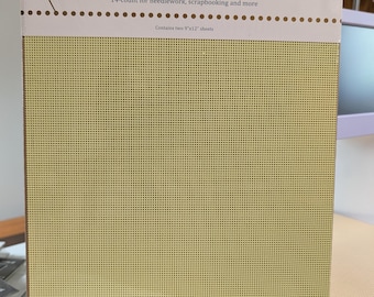 Mill Hill Perforated Paper 14 count for needlework, scrapbooking, ornaments and more.  New OLD STOCK hard to find colors