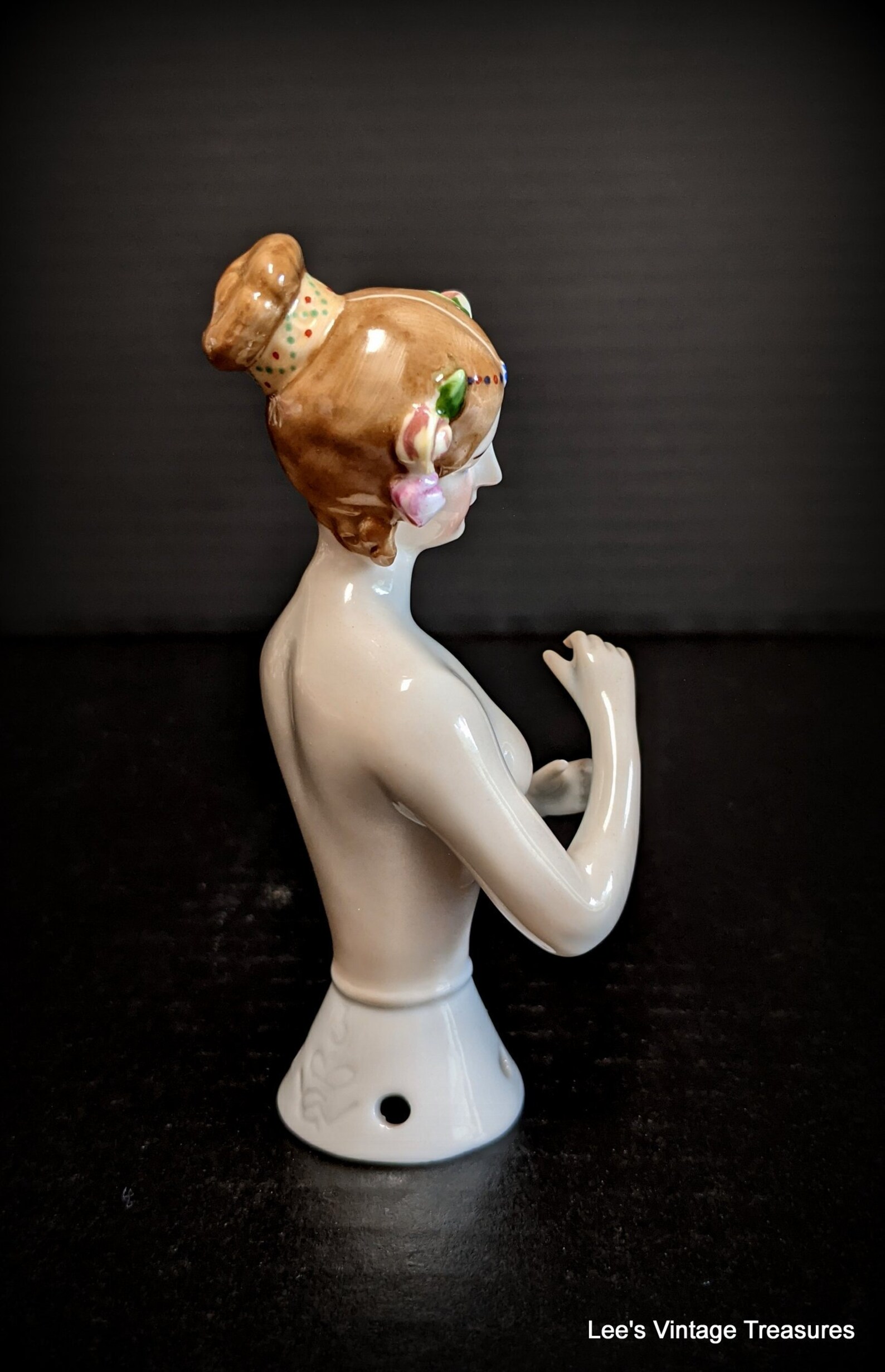 Antique Pincushion Doll Nude Fanny Elssler Half Doll Etsy