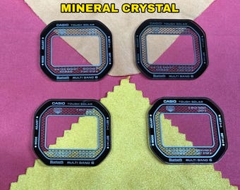 CASIO GMW-B5000 mineraal kristal