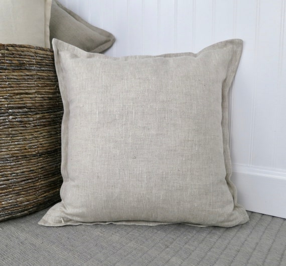 The Linen Large Throw Pillow 28x28