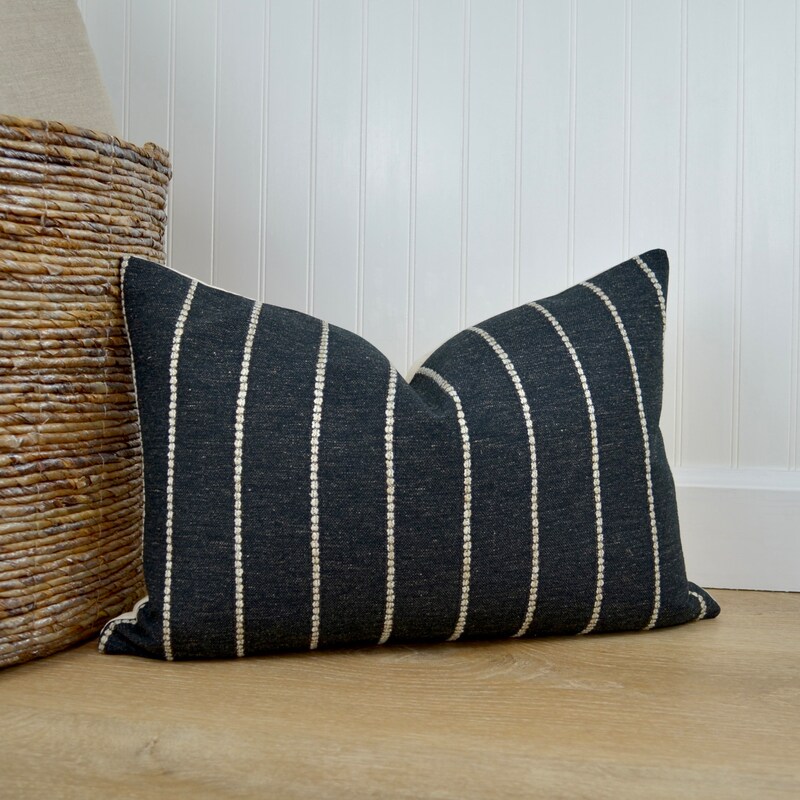 Terra Striped Lumbar Pillow main image 0