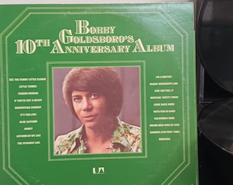 Bobby Goldsboro - Álbum del 10.º aniversario - Conjunto de 2 discos - Alrededor de 1974