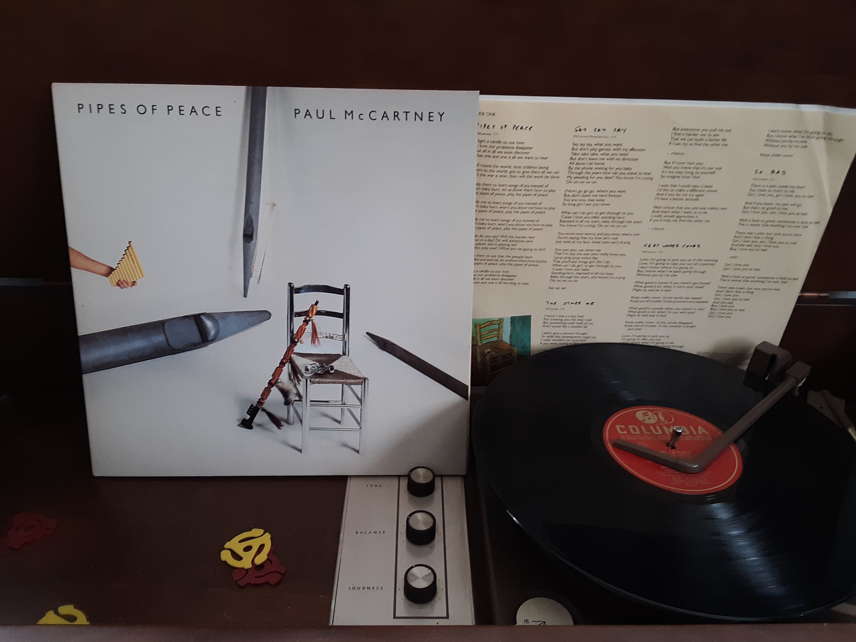 Paul Mccartney & Michael Jackson, Ringo Starr - Pipes of Peace