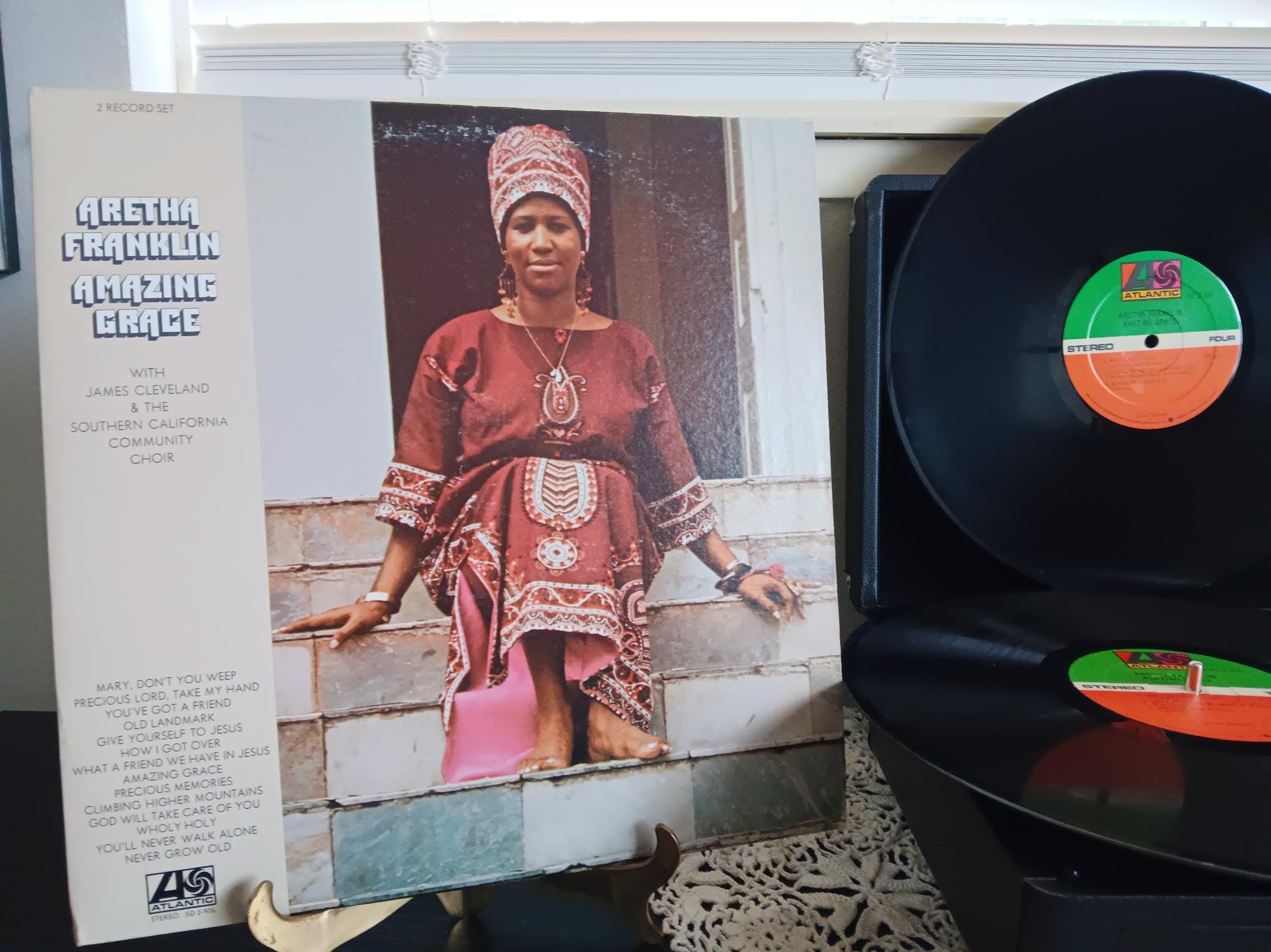 米2LP Aretha Franklin, Rev. James Cl Amazing Grace R1906 Atlantic, Rhino Viny /00660 米2LP Aretha Franklin, Rev. James Cl Amazing Grace R1906