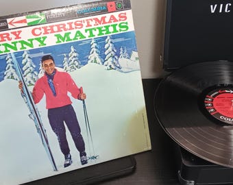 Johnny Mathis - Merry Christmas - Original 6 Eye Release - Circa